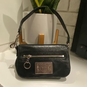 Mini Black Coach Poppy Purse